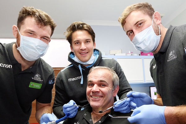 sports dentistry for rugby players Glasgow warriors